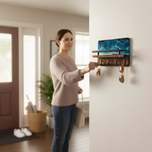 Load image into Gallery viewer, Key Rack with Shelf