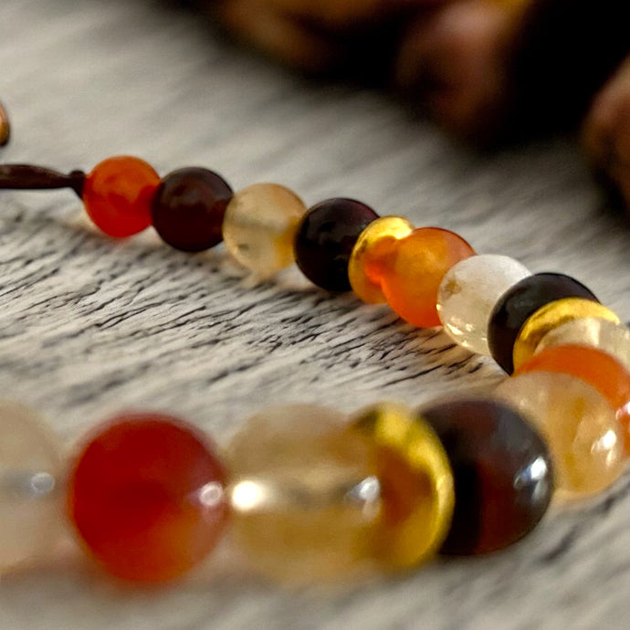 Fire Element Gemstone Bracelets
