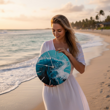Load image into Gallery viewer, Wave Clocks - Creative Art by Bron