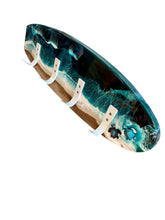 Load image into Gallery viewer, Surfboard Towel Rack: Wall Mounted - Creative Art by Bron