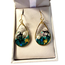Load image into Gallery viewer, Ocean Treasure Earrings - Creative Art by Bron