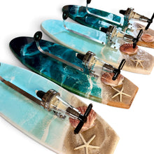 Load image into Gallery viewer, Surfboard Alcohol Dispenser: Wall Mounted - Creative Art by Bron