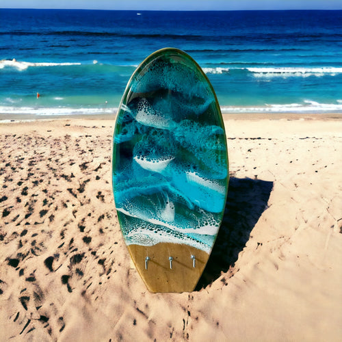 Surfboard Key Rack