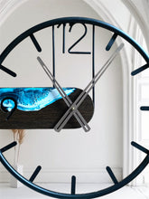 Load image into Gallery viewer, Minimalist Iron Clock