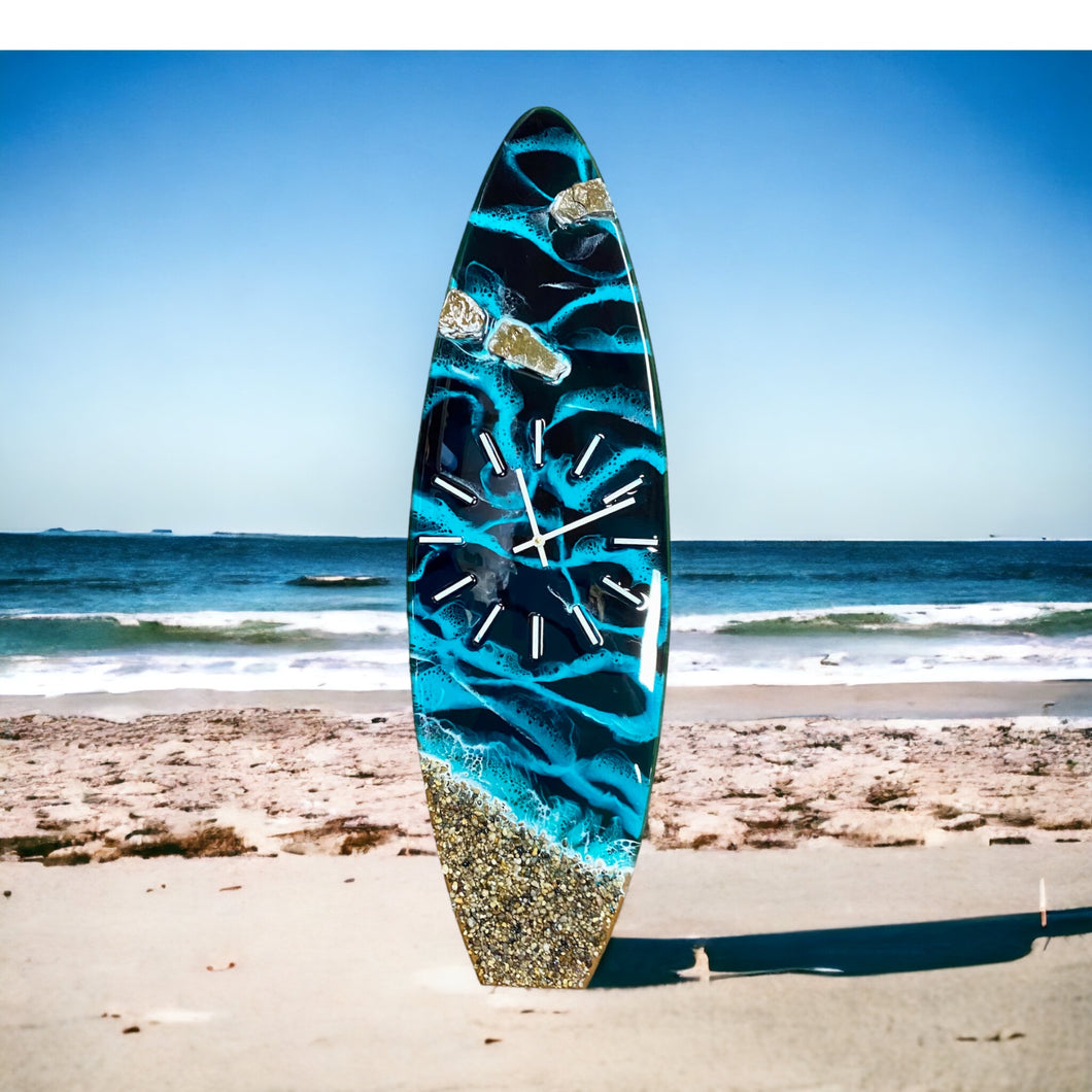 Surfboard Clocks