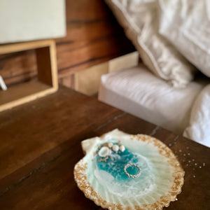 Scallop Shell Soap/Ring Holder